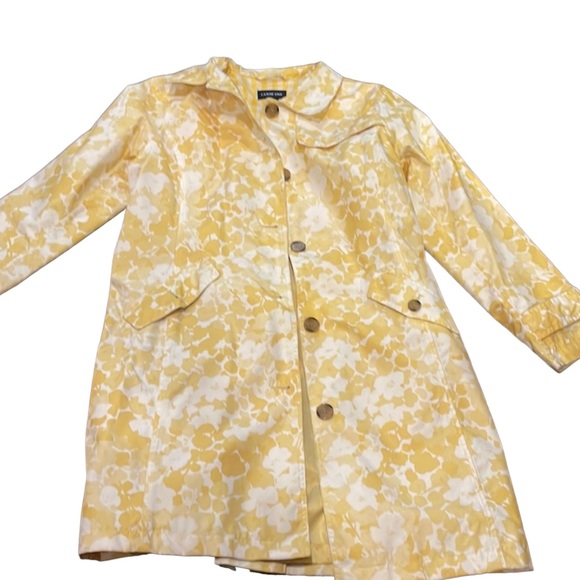 Lands' End Jackets & Coats Lands Ends Yellow Raincoat Poshmark